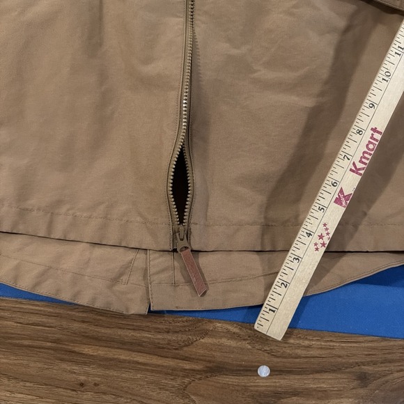 Alpine Design Waxed Jacket Mens XXL Canvas Brown Full-Zip Snowboard Hike - Picture 7 of 14